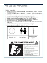 Предварительный просмотр 2 страницы JWA CHINON 68717 Assembly Instruction Manual