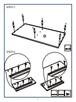 Предварительный просмотр 6 страницы JWA CLAUDE 69381 Assembly Instructions Manual