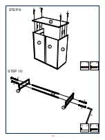 Предварительный просмотр 10 страницы JWA CLAUDE 69381 Assembly Instructions Manual