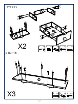 Предварительный просмотр 12 страницы JWA CLAUDE 69381 Assembly Instructions Manual