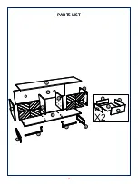 Preview for 3 page of JWA CLAUDE 73585 Assembly Instruction Manual