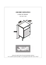 Предварительный просмотр 1 страницы JWA CLEMENTINE 70186 Assembly Instruction Manual