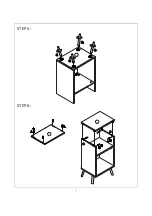 Предварительный просмотр 7 страницы JWA CLEMENTINE 70186 Assembly Instruction Manual