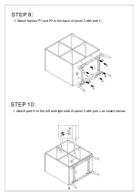 Предварительный просмотр 8 страницы JWA COBB 75100 Assembly Instruction Manual