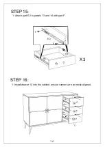 Предварительный просмотр 12 страницы JWA Cobb 75101 Assembly Instruction Manual