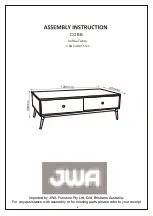 Предварительный просмотр 1 страницы JWA Cobb 75125 Assembly Instruction Manual