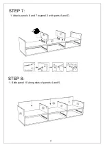 Предварительный просмотр 7 страницы JWA COBB 75147 Assembly Instruction Manual