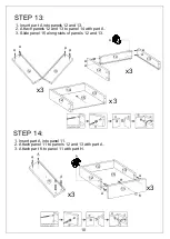 Предварительный просмотр 10 страницы JWA COBB 75147 Assembly Instruction Manual