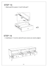 Предварительный просмотр 11 страницы JWA COBB 75147 Assembly Instruction Manual