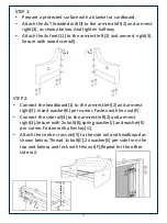 Предварительный просмотр 4 страницы JWA CONWAY 74371 Assembly Instruction Manual