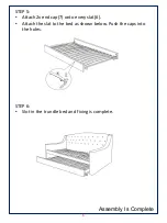 Предварительный просмотр 6 страницы JWA CONWAY 74371 Assembly Instruction Manual