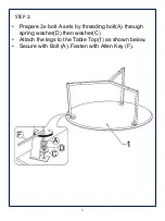 Предварительный просмотр 5 страницы JWA DARLINGTON 68950 Assembly Instruction Manual