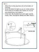 Preview for 6 page of JWA DARLINGTON 68950 Assembly Instruction Manual