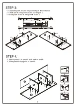 Предварительный просмотр 6 страницы JWA DEAN 75110 Assembly Instruction Manual