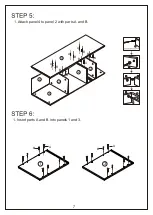 Предварительный просмотр 7 страницы JWA DEAN 75110 Assembly Instruction Manual