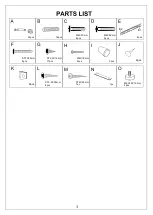 Предварительный просмотр 3 страницы JWA DEAN 75111 Assembly Instruction Manual