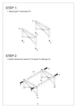 Предварительный просмотр 5 страницы JWA DEAN 75111 Assembly Instruction Manual