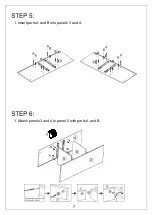 Предварительный просмотр 7 страницы JWA DEAN 75111 Assembly Instruction Manual