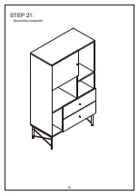 Предварительный просмотр 15 страницы JWA Dean 75112 Assembly Instruction Manual