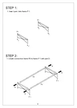 Preview for 4 page of JWA Dean 75130 Assembly Instruction Manual