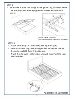 Предварительный просмотр 9 страницы JWA DIVINA 74374 Assembly Instruction Manual