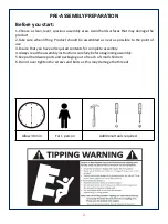 Предварительный просмотр 2 страницы JWA DUNLAP 73023 Assembly Instruction Manual