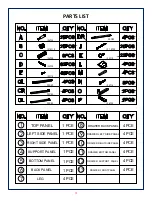 Предварительный просмотр 3 страницы JWA DUNLAP 73023 Assembly Instruction Manual