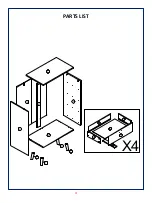 Предварительный просмотр 4 страницы JWA DUNLAP 73023 Assembly Instruction Manual