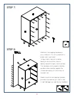 Предварительный просмотр 8 страницы JWA DUNLAP 73023 Assembly Instruction Manual