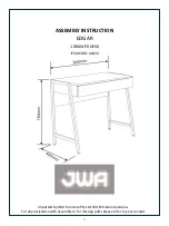 Preview for 1 page of JWA EDGAR 68430 Assembly Instruction Manual