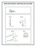 Предварительный просмотр 4 страницы JWA EDGAR 68430 Assembly Instruction Manual