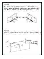 Предварительный просмотр 6 страницы JWA EDGAR 68430 Assembly Instruction Manual