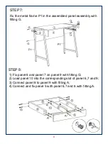 Preview for 8 page of JWA EDGAR 68430 Assembly Instruction Manual