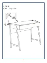 Предварительный просмотр 10 страницы JWA EDGAR 68430 Assembly Instruction Manual