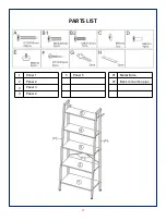 Предварительный просмотр 3 страницы JWA Edgar 68431 Assembly Instruction Manual