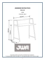 Preview for 1 page of JWA EDGAR 68432 Assembly Instruction Manual