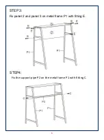 Предварительный просмотр 6 страницы JWA EDGAR 68432 Assembly Instruction Manual