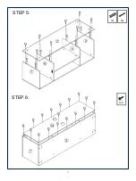 Предварительный просмотр 7 страницы JWA EDMUNDSTON 69390 Assembly Instruction Manual