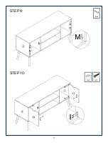 Предварительный просмотр 9 страницы JWA EDMUNDSTON 69390 Assembly Instruction Manual