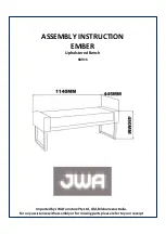 Preview for 1 page of JWA EMBER 68016 Assembly Instruction