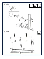 Preview for 6 page of JWA ERICA 69386 Assembly Instruction Manual