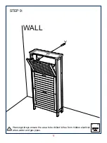 Предварительный просмотр 9 страницы JWA ERICA 69387 Assembly Instruction Manual