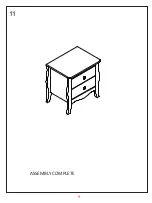 Preview for 9 page of JWA FAIRHOPE 2 70170 Assembly Instruction Manual