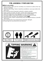 Preview for 2 page of JWA FARRELL 74682 Assembly Instruction Manual