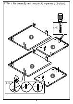 Предварительный просмотр 6 страницы JWA FOWLER 74686 Assembly Instruction Manual