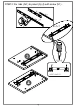 Предварительный просмотр 7 страницы JWA FOWLER 74686 Assembly Instruction Manual