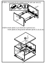 Предварительный просмотр 8 страницы JWA FOWLER 74686 Assembly Instruction Manual