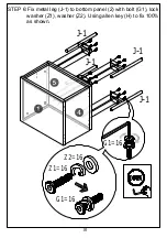 Предварительный просмотр 10 страницы JWA FOWLER 74686 Assembly Instruction Manual