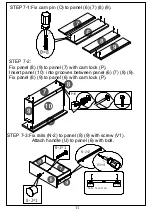 Предварительный просмотр 11 страницы JWA FOWLER 74686 Assembly Instruction Manual