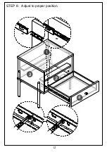 Предварительный просмотр 12 страницы JWA FOWLER 74686 Assembly Instruction Manual